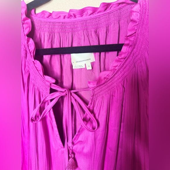 Anthropologie Giulia Pink 🩷 Tunic Dress size S - Picture 4 of 5